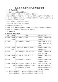 小学语文统编版（2024）五年级上册语文园地课后作业题