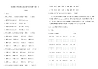 统编版六年级语文上册专项归类复习卷(一)（含答案）