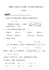 统编版（2024）二年级上册（2024）2 我是什么精练