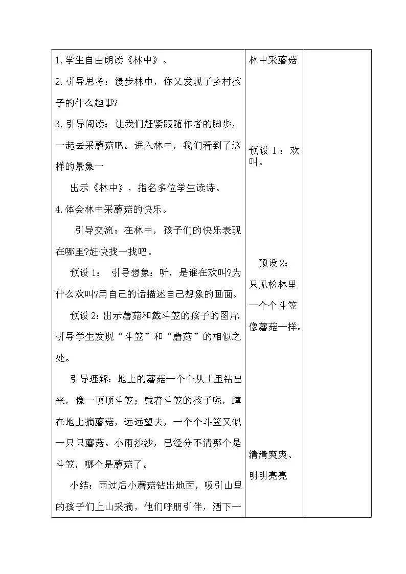 统编版小学语文三年级下册 18 童年的水墨画 第二课时教案第2页