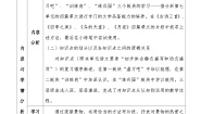 统编版语文五年级上册第七单元阅读复习课教学设计（表格式）