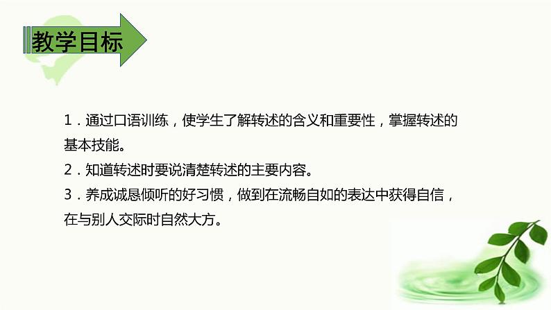 口语交际一:转述 课件第2页