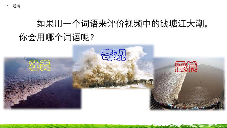 1《观潮》课件第2页