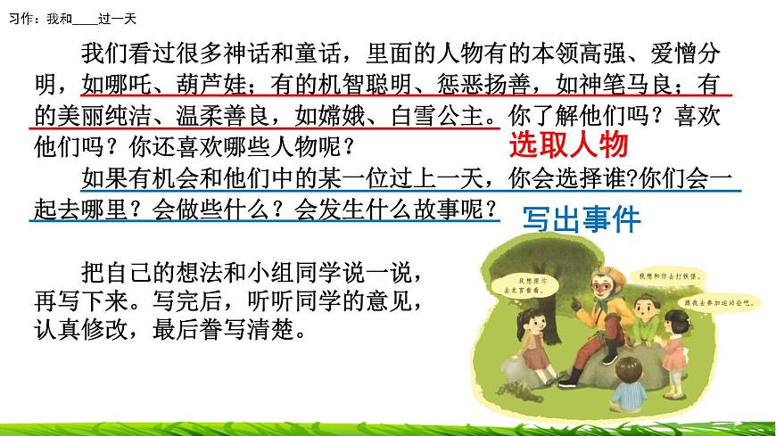 第四單元《習(xí)作:我和______過一天》課件第7頁(yè)
