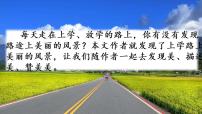 人教部編版 (五四制)三年級上冊5 鋪滿金色巴掌的水泥道說課課件ppt