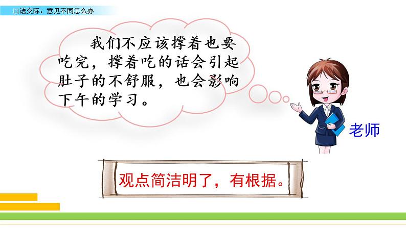 第六单元《口语交际:意见不同怎么办》课件06