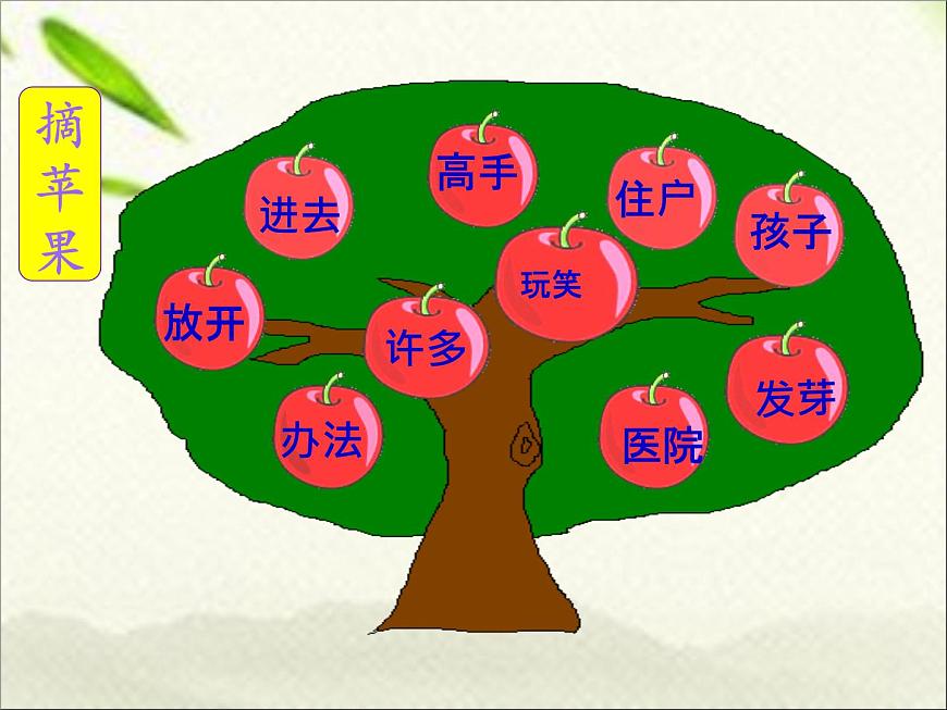 一年級語文上冊生字專項復習課件：七、八單元一課時第8頁