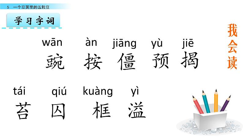 5《一个豆荚里的五粒豆》课件第2页