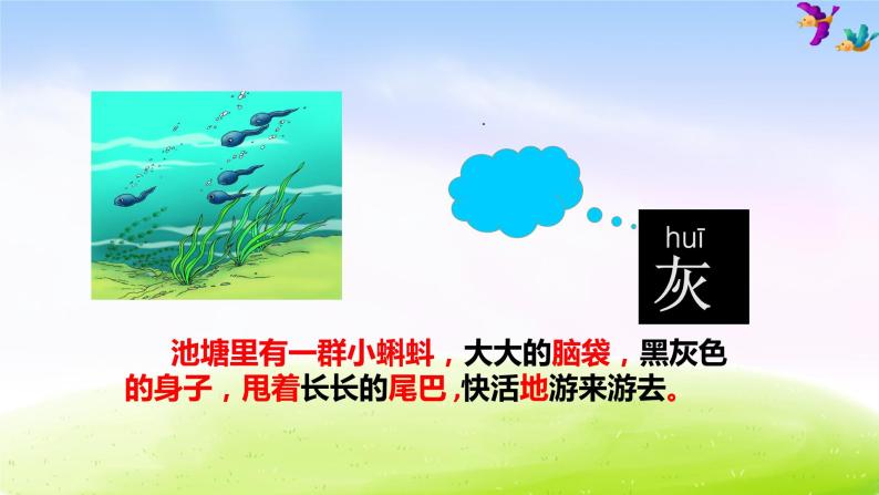 部編版二上語文1小蝌蚪找媽媽課件05