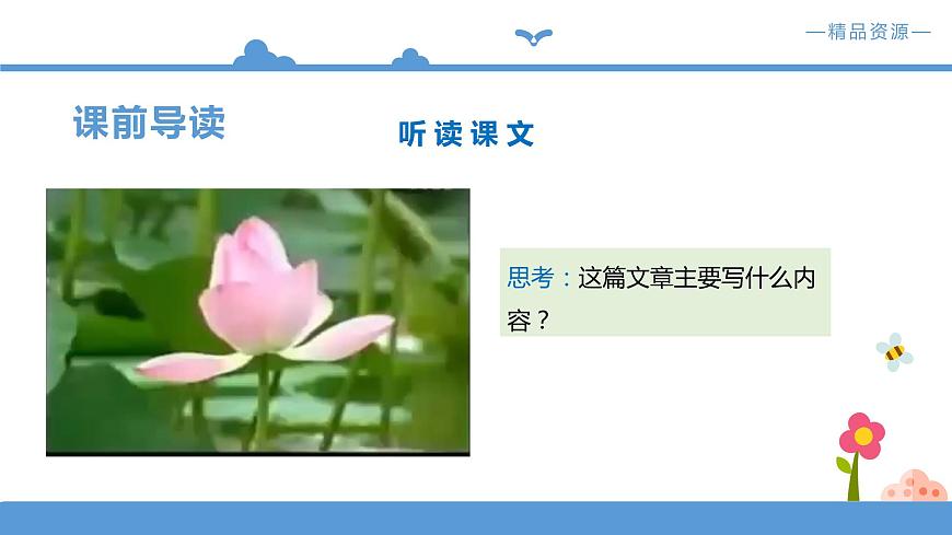 《荷花》課件 + 配套教案+練習 部編版三年級下冊第6頁