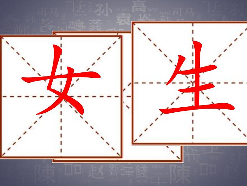 一年级下册语文课件识字一2. 姓氏歌 (人教部编版)(共23张PPT)第2页