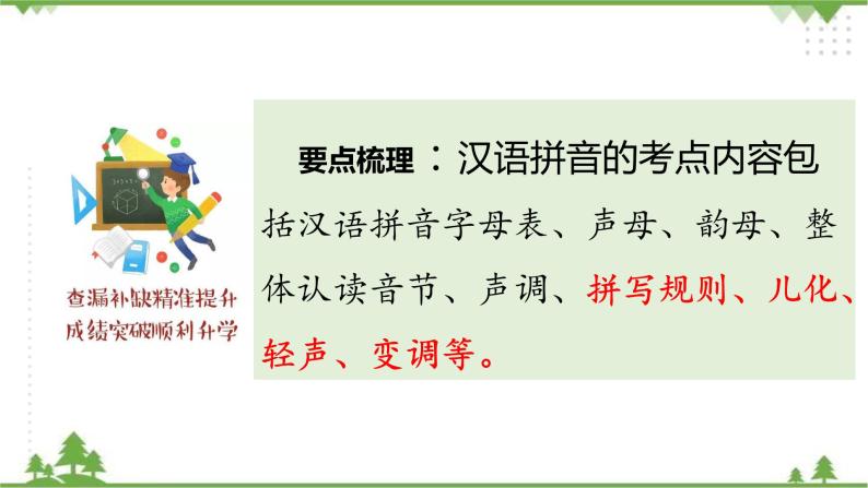 专题一·汉语拼音（二）·拼写规则、特殊拼读 课件+同步练习02