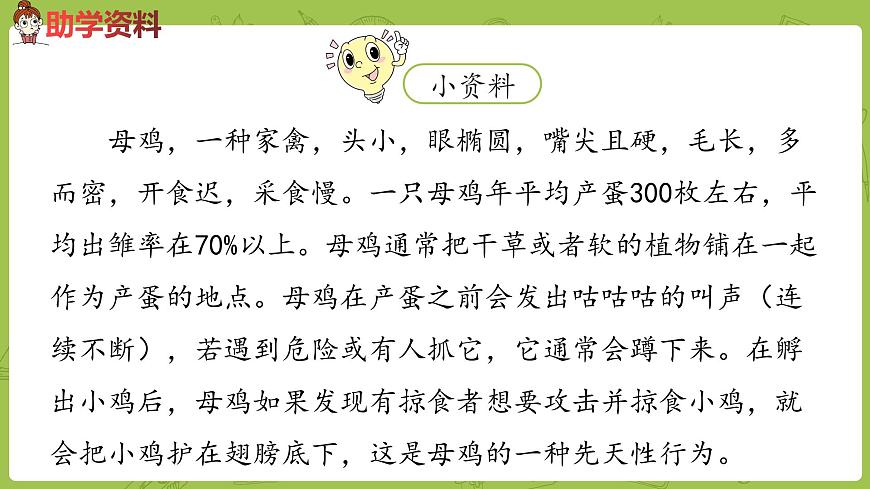 語(yǔ)文統(tǒng)編四（下）第4單元第14課《母雞》課時(shí)1第5頁(yè)