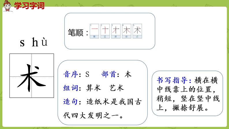 部编版三年级语文下册 第3单元 10.《纸的发明》(PPT课件)08