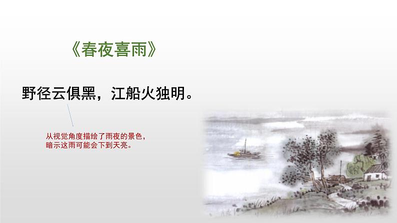六年级下册语文课件-春夜喜雨(部编版)06