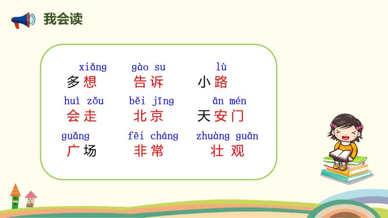 人教部编版语文一年级下册：课文 1 2 我多想去看看06