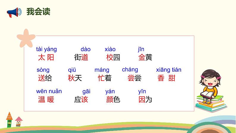人教部编版语文一年级下册:课文 1 4 四个太阳 课件04