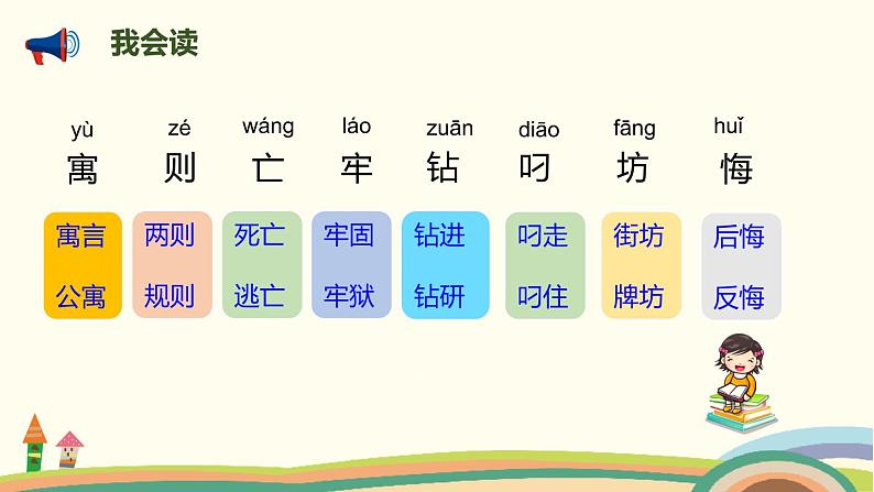 人教部编版语文二年级下册:12 《寓言二则》PPT课件03