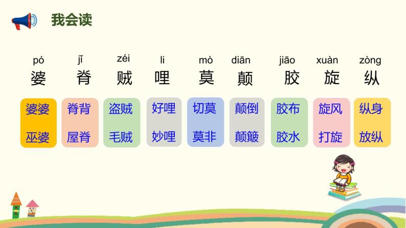 人教部编版语文三年级下册：第八单元 27 《漏》PPT课件03