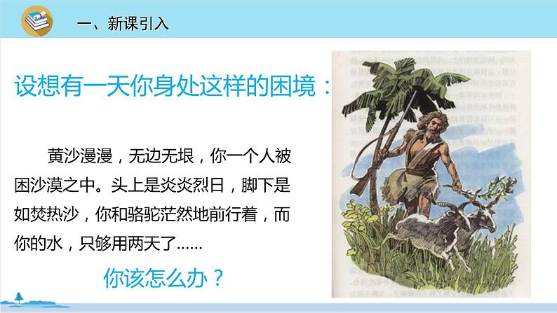 六年级语文部编版下册 5《 鲁滨逊漂流记(节选)》PPT课件02