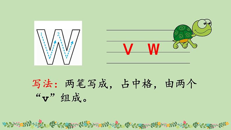 一年级上册语文课件-2i u ü y w(第2课时) (共17张PPT)部编版 - 副本第5页