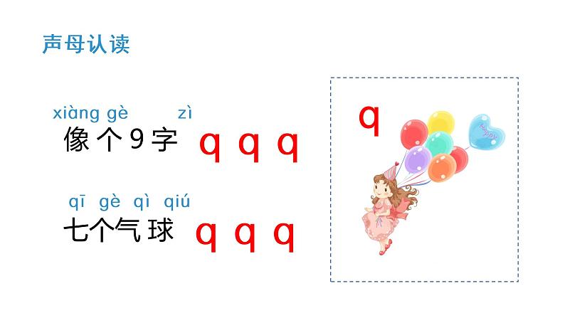 一年级上册语文课件 汉语拼音 j q x (共26张PPT) 部编版 - 副本第8页