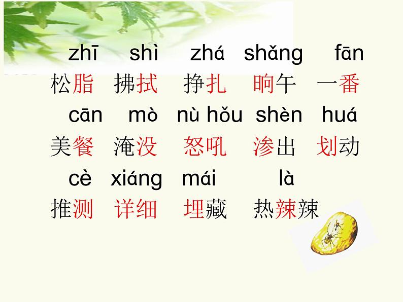 四年级下册语文5 琥珀 第一课时课件第6页