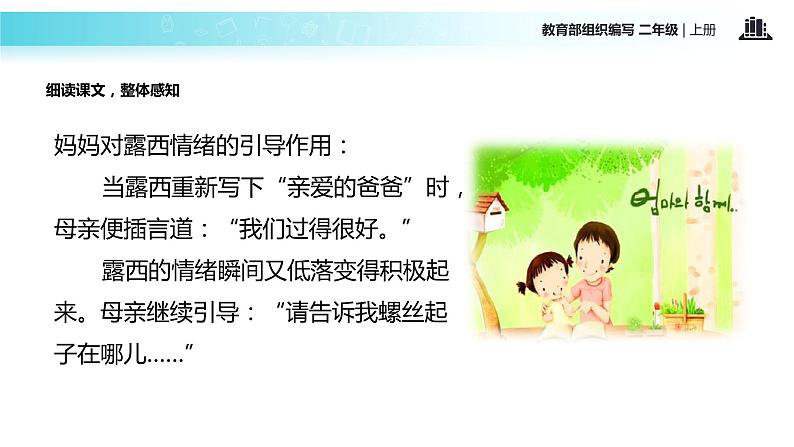 教学课件人教部编版二年级语文上册《一封信》(部编)第6页