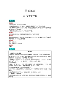 人教部编版六年级下册5 江上渔者教案