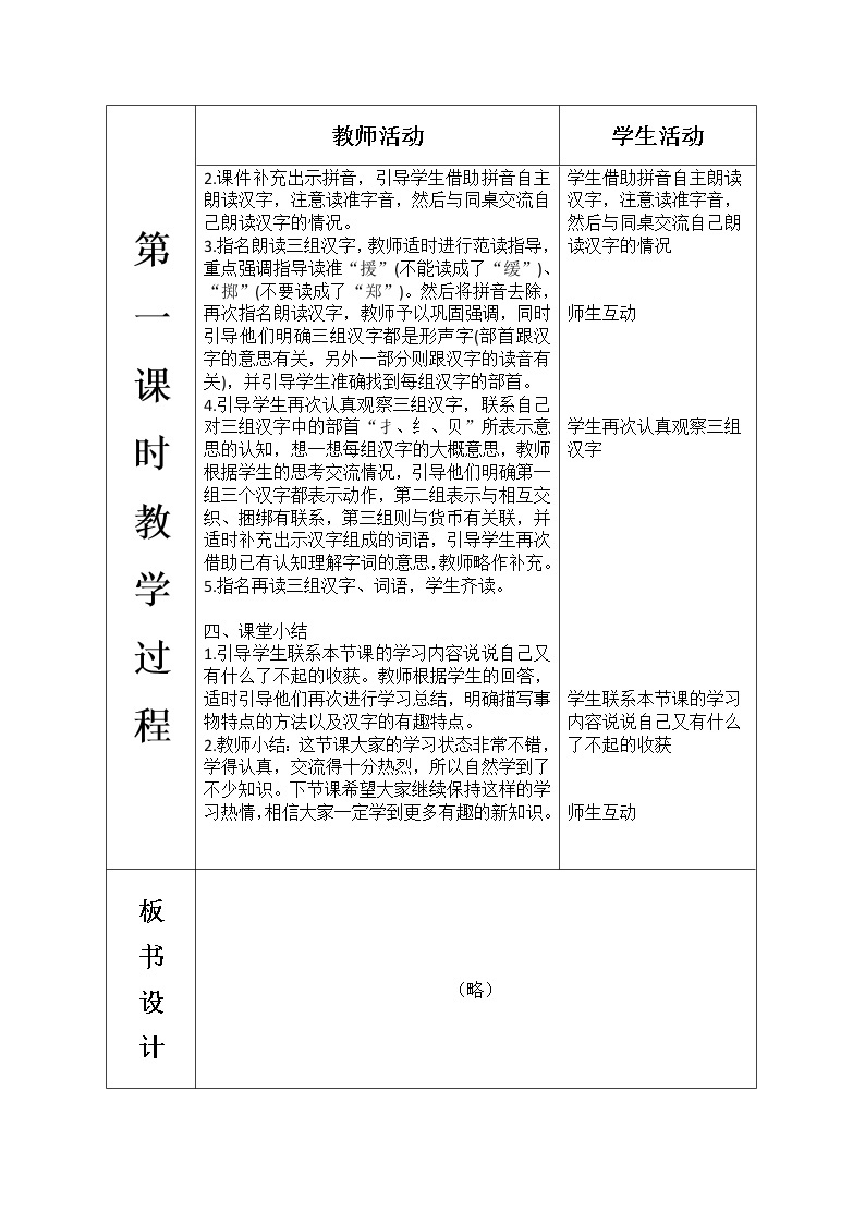 人教部编版小学语文三年级下册 语文园地一 课件+教案+素材03