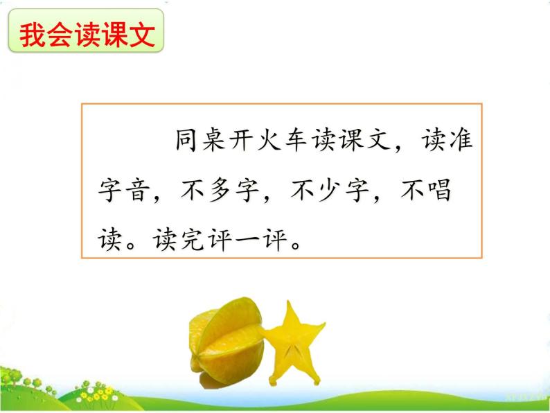 小学语文人教部编版二年级下册13 画杨桃精品课件ppt