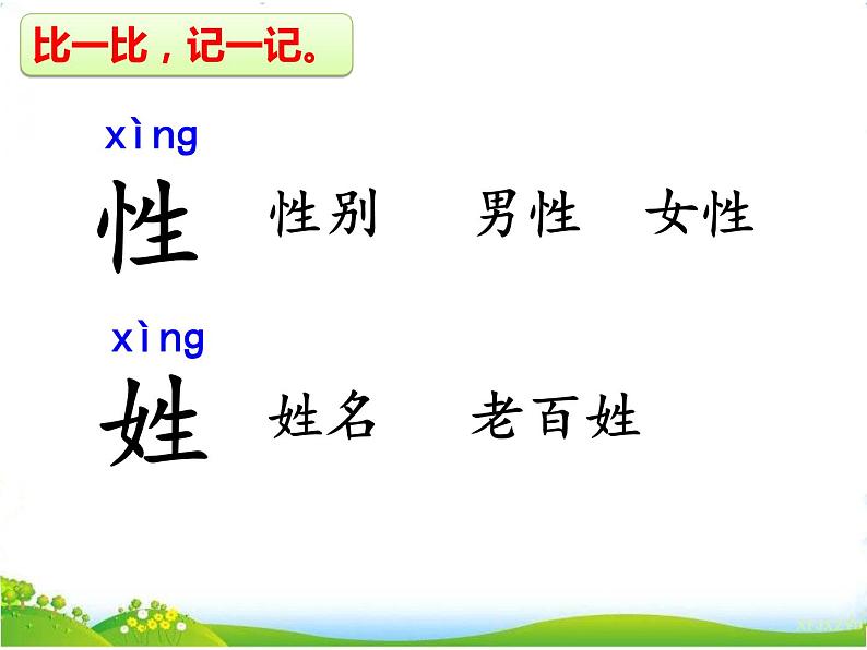 人教部编版语文一年级下册识字5.8 《人之初》课件+教案+素材07