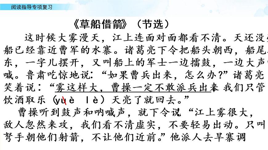 部編版五年級(jí)語文下冊(cè)期末閱讀指導(dǎo)專項(xiàng)第3頁