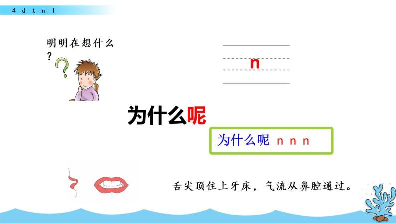 部编版一年级语文上册《汉语拼音4dtnl》 课件06