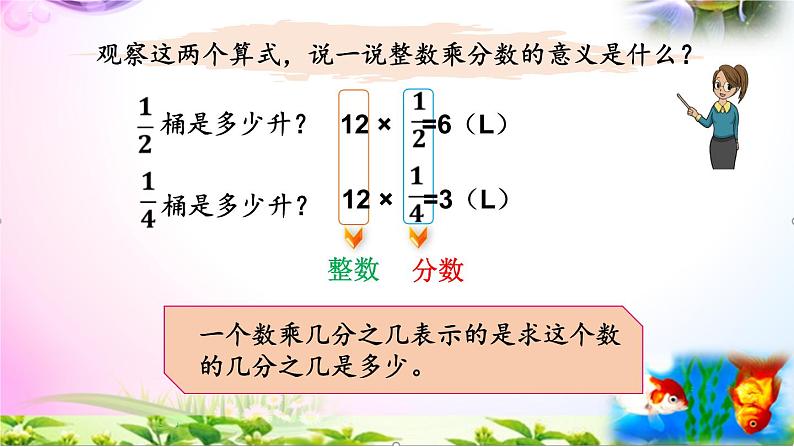 人教版六年级上册数学1.1分数乘法的意义(1)讲解视频+课本习题讲解+考点+PPT课件【易懂通课堂】07