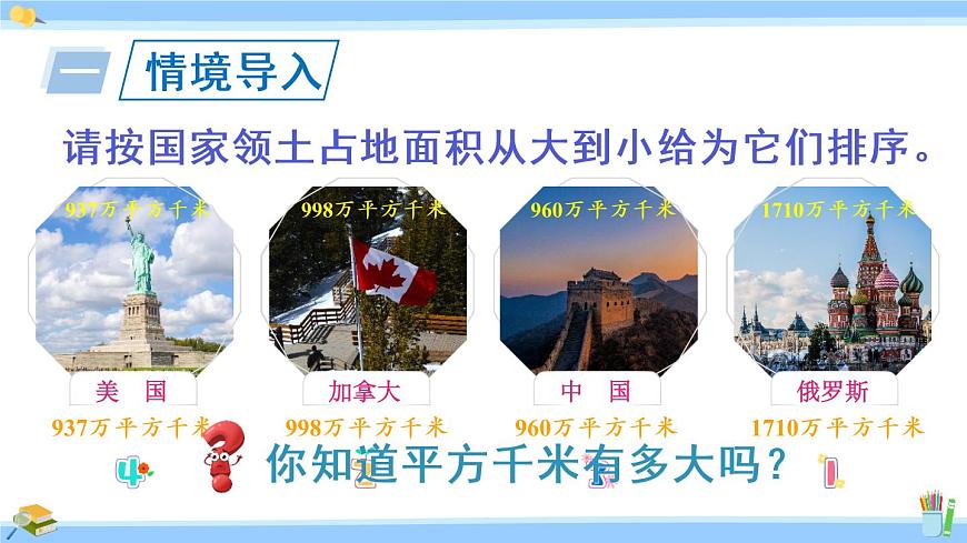 蘇教版五年級數(shù)學(xué)上冊課件 2.5 認(rèn)識平方千米第5頁