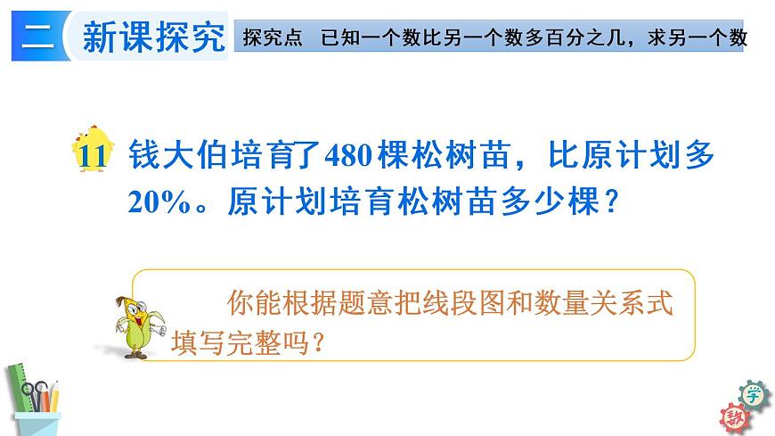 六年級(jí)數(shù)學(xué)上冊(cè)課件 6.11 列方程解決較復(fù)雜的百分?jǐn)?shù)實(shí)際問題（2）蘇教版第7頁(yè)