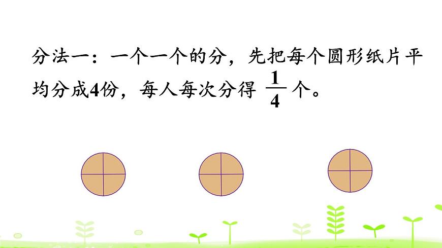 人教版五年級數(shù)學下冊《分數(shù)與除法》PPT課件 (6)第8頁