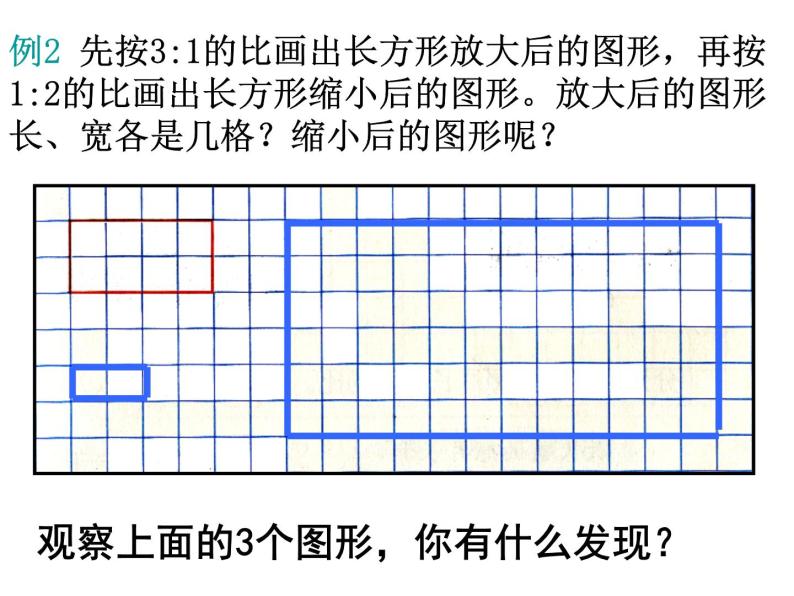 六年级下数学课件-图形的放大与缩小_人教新课标05