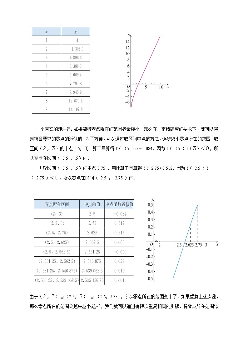 4.5.2 用二分法求方程的近似解 导学案(1)02