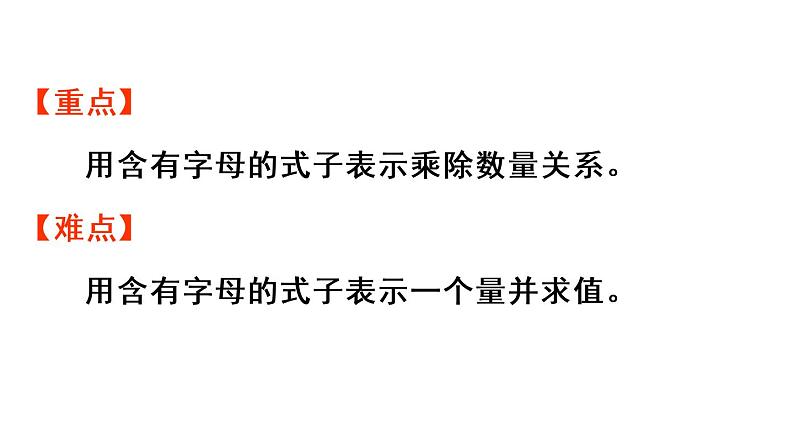 五年级上册数学课件-5 简易方程1.用字母表示数第2课时 用字母表示数(2)人教版03