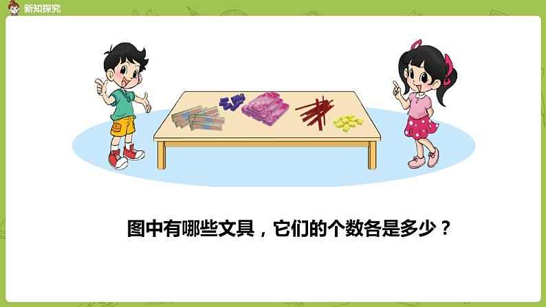 北师大版一年级数学上册 第一单元 文具 课件04