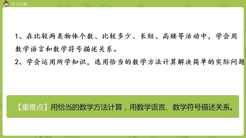 北师大版一年级数学上册 整理与复习 第1课时 课件第2页