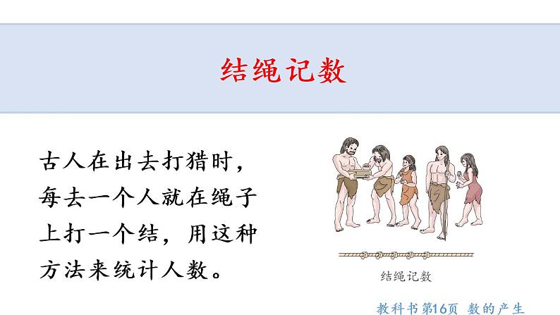 四年级上册数学课件-1 大数的认识第7课时 数的产生 十进制计数法人教版07