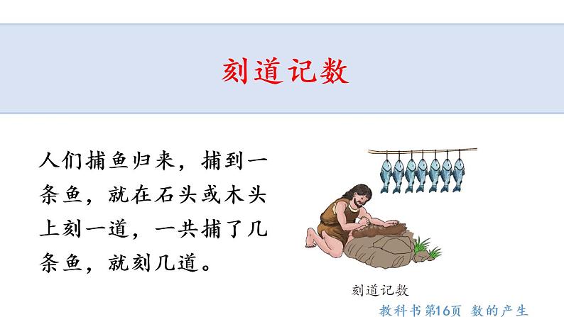 四年级上册数学课件-1 大数的认识第7课时 数的产生 十进制计数法人教版08
