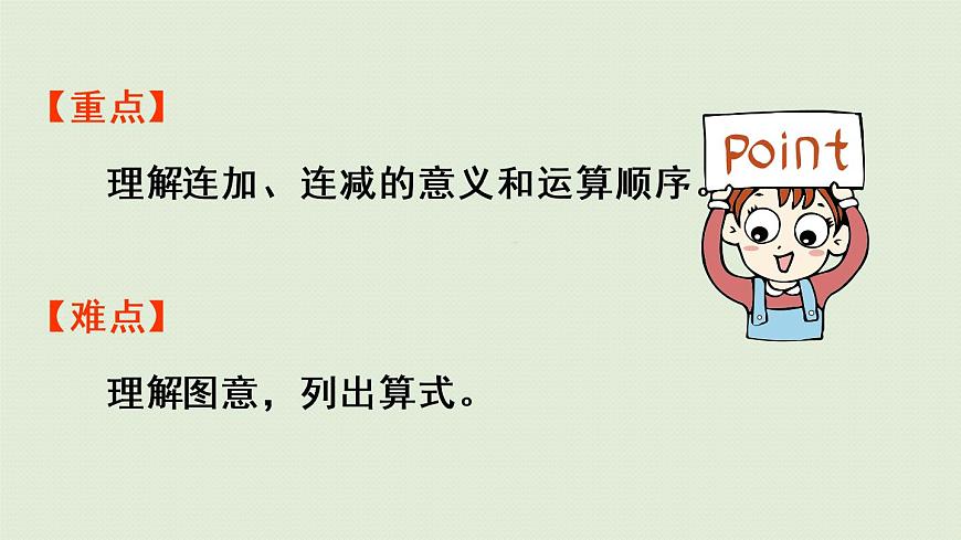 人教版一年級數(shù)學上冊 5 6~10的認識和加減法 第12課時  連加、連減 課件第3頁