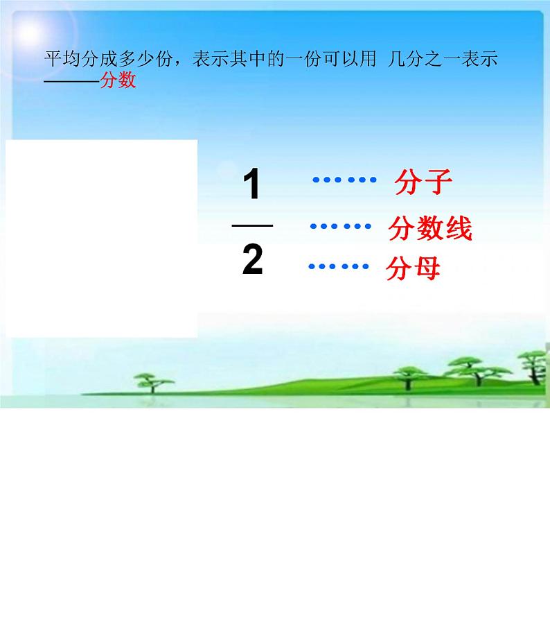 苏教版数学三年级上册 七 分数的初步认识(一) 课件第6页