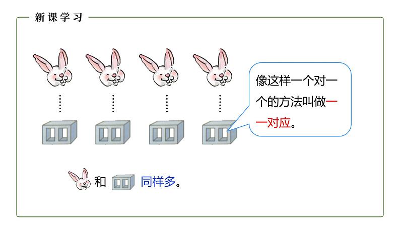 人教版数学一年级上册1.2 比多少 课件第7页