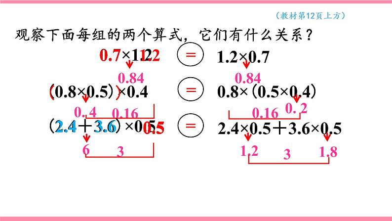 _1.6 整数乘法运算定律推广到小数 (课件)-2021-2022学年数学五年级上册人教版05