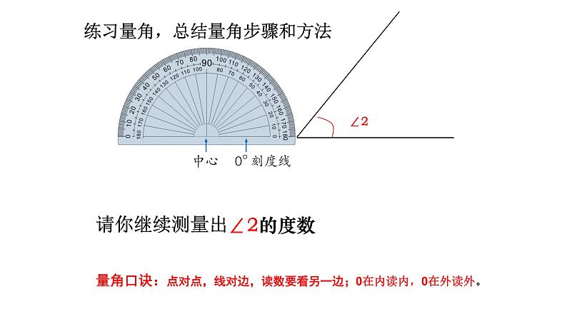角的度量(课件)-2021-2022学年数学 四年级上册 西师大版第7页